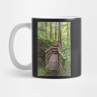 A Woodland Footbridge Mug